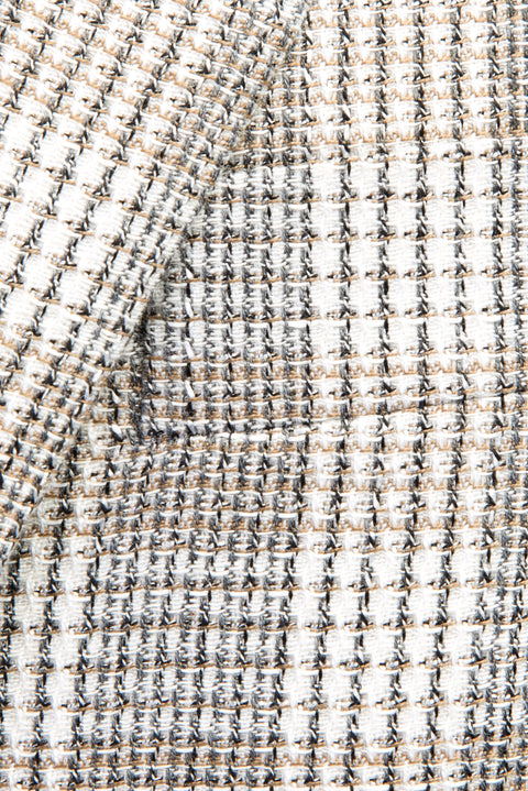 Toprak 4 Drop Relaxed Fit Rahat Kesim Ekose Ceket