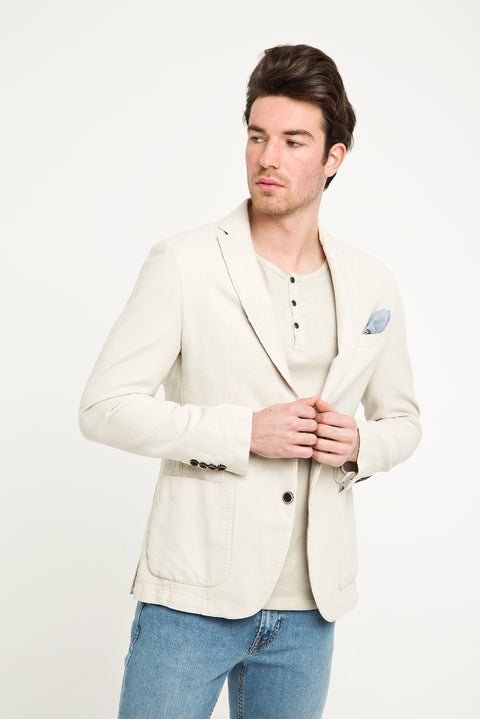 Kum 6 Drop Regular Fit Standart Kesim Ceket