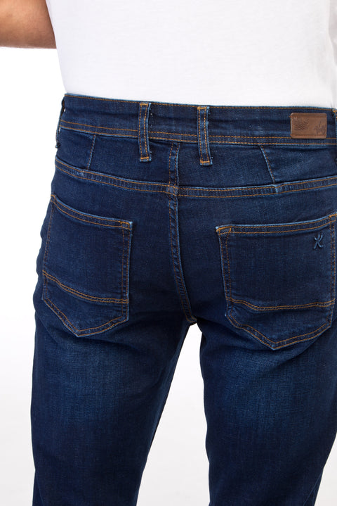 Mavi 7 Drop Slim Fit Dar Kesim Likralı Denim Pantolon