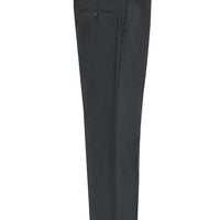 Smoke Grey 6 Drop Regular Fit Standard Cut Classic Fabric Wool Trousers