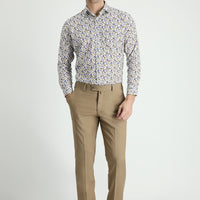 Vizon Relaxed Fit Rahat Kesim Yünlü Klasik Kumaş Pantolon