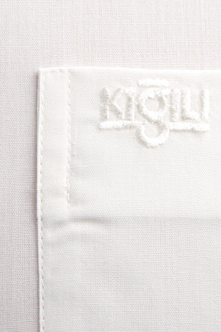  Krem Kısa Kol Regular Fit Gömlek