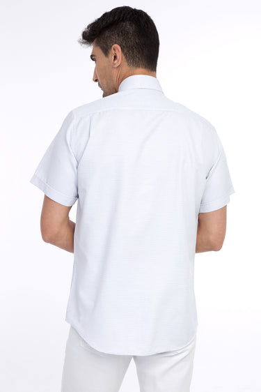  Beyaz Kısa Kol Regular Fit Gömlek