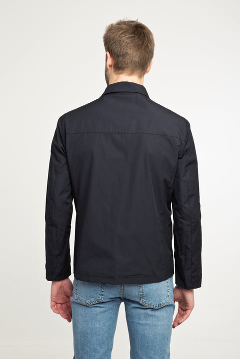 Lacivert Mevsimlik Çift Taraflı Mont