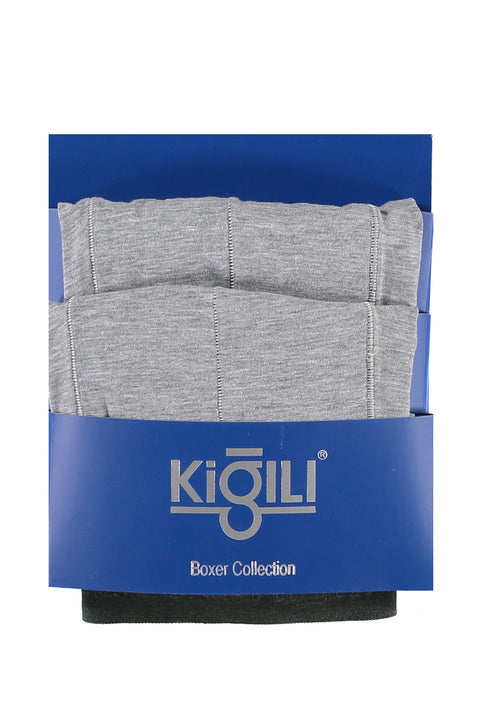 Orta Füme 2'li Düz Süprem Boxer Seti