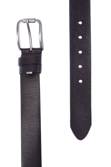 Siyah Desenli Spor Kemer