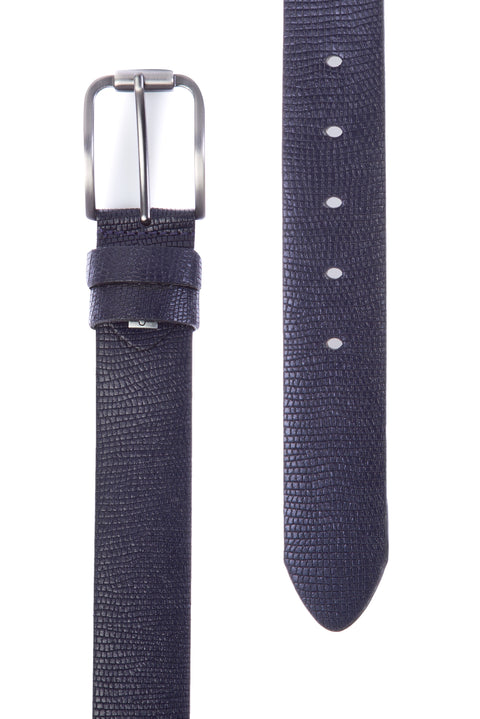 Lacivert Desenli Spor Kemer