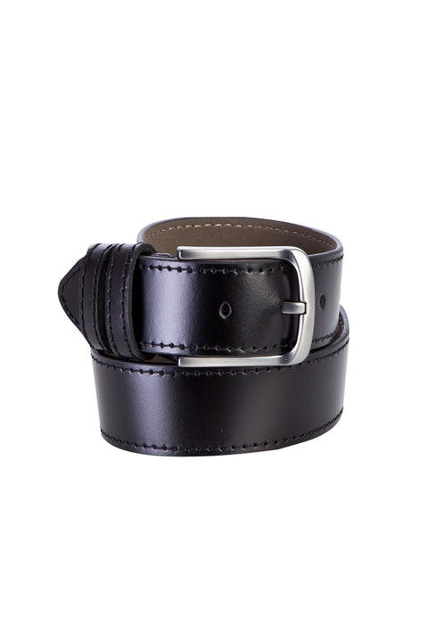 Siyah Spor Desenli  Kemer