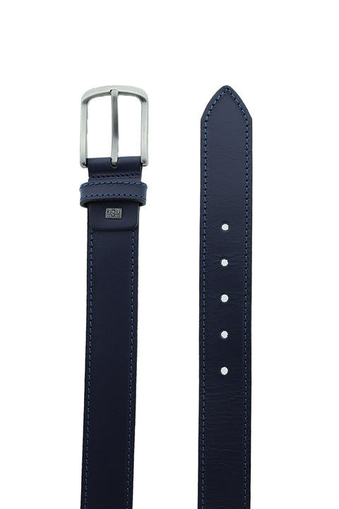 Lacivert Spor Desenli  Kemer