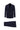 Orta Lacivert Slim Fit Dar Kesim Yünlü Kruvaze Takım Elbise