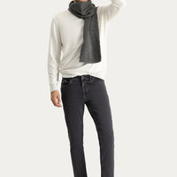 Koyu Füme Slim Fit Dar Kesim Likralı Denim Pantolon