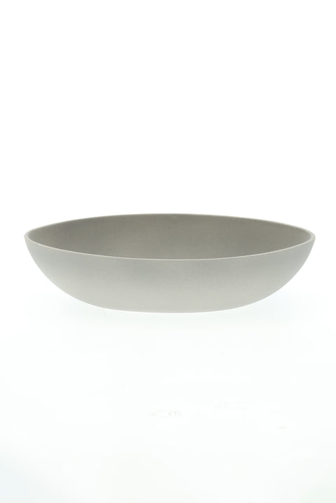 Açık Gri Dekoratif Seramik Tabak