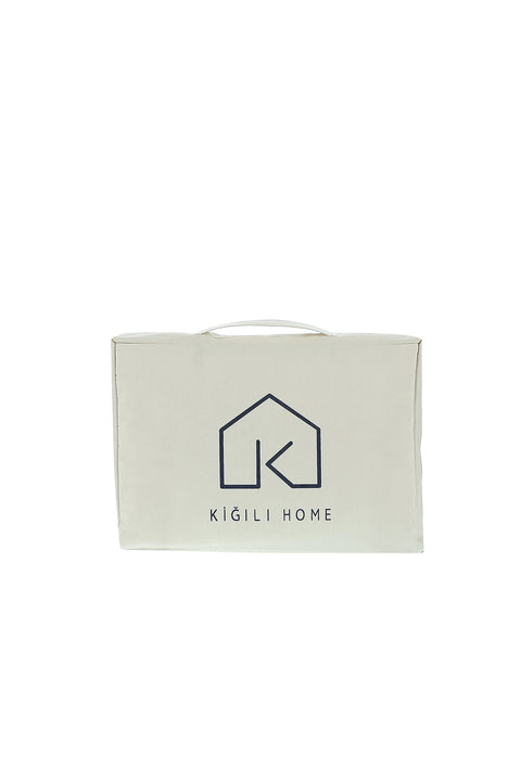 Beyaz Tek Kişilik Sıvı Geçirmez 3D İnterlok Alez (100x200)