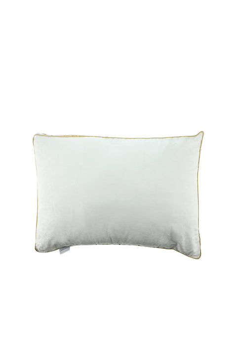 Beyaz Jakar Elegant Yastık (50x70)