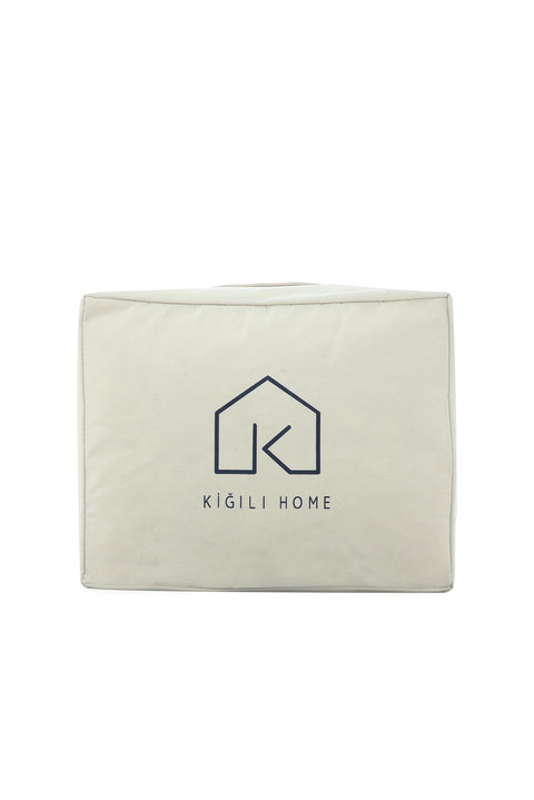 White Single Wool Duvet (155x215)