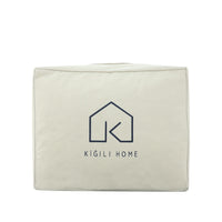 Beyaz Çift Kişilik Bambu Yorgan (195x215)