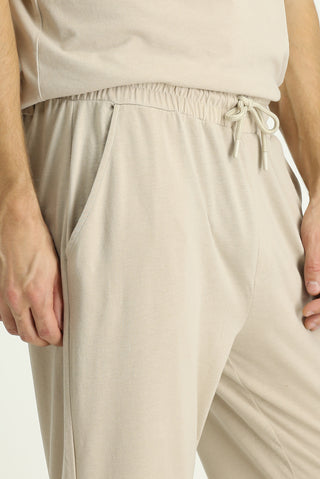  Orta Vizon Kısa Kol Bisiklet Yaka 3'lü Şortlu Pijama Seti