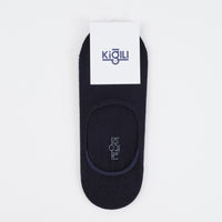 Koyu Lacivert Pamuklu Loafer Çorap