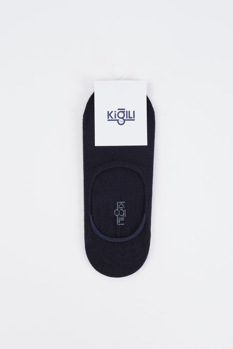 Koyu Lacivert Pamuklu Loafer Çorap