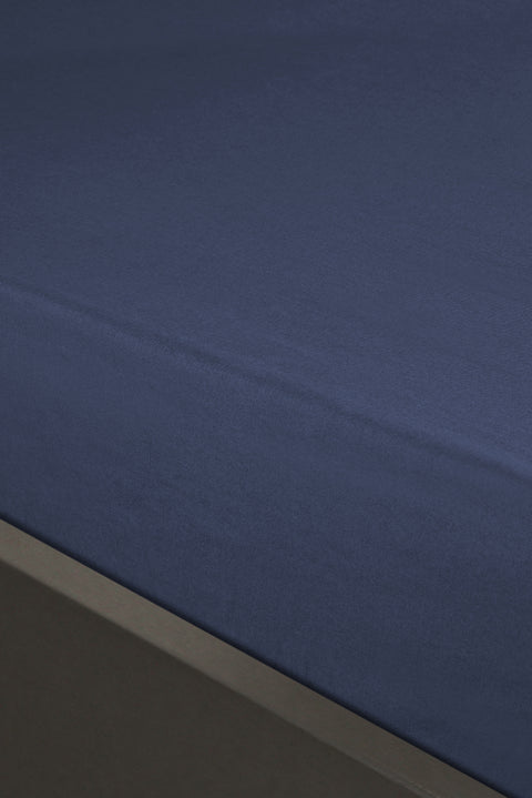 İndigo Çift Kişilik Pamuk Çarşaf