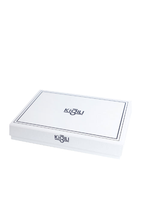 Açık Gri Melanj 3'lü Triko Roblu Jakar Lastikli Desenli Pamuklu Pijama Takımı