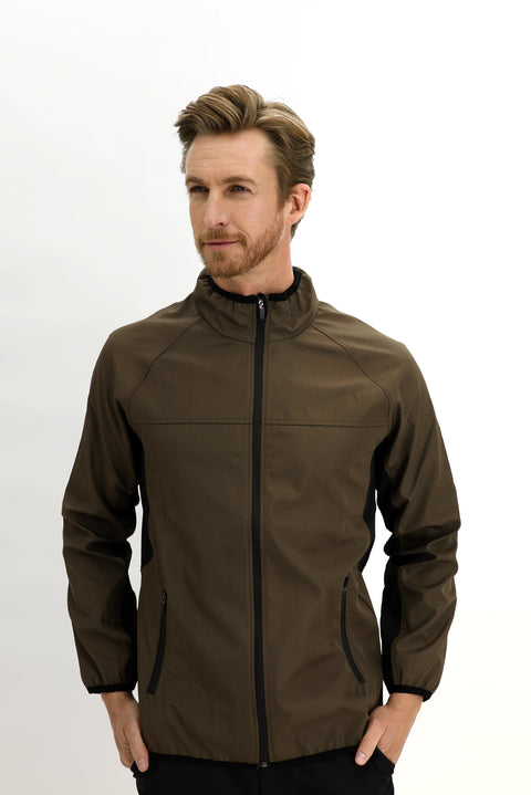 Haki Mevsimlik Outdoor Softshell Mont