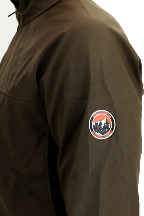 Haki Mevsimlik Outdoor Softshell Mont