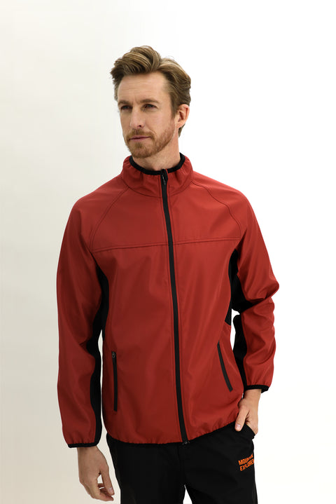 Turuncu Mevsimlik Outdoor Softshell Mont