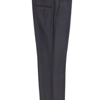 Koyu Kahve Regular Fit Yünlü Klasik Kumaş Pantolon