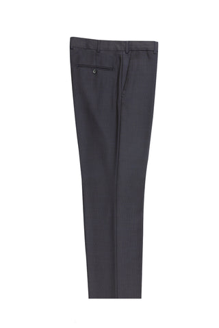  Koyu Kahve 6 Drop Regular Fit Standart Kesim Yünlü Klasik Kumaş Pantolon
