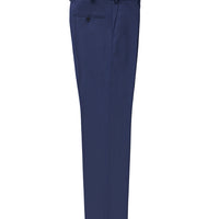 Açık Lacivert Regular Fit Yünlü Klasik Kumaş Pantolon