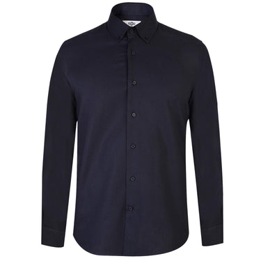  Siyah Uzun Kol Slim Fit Dar Kesim Pamuk Gömlek