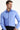  Koyu Mavi  Uzun Kol Non Iron Slim Fit Dar Kesim Pamuklu Gömlek