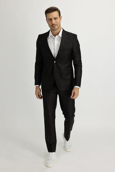 Acı Kahve Regular Fit Klasik Takım Elbise