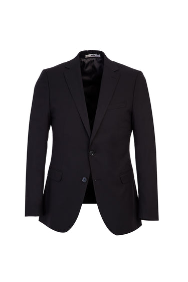 Siyah Slim Fit Dar Kesim Takım Elbise