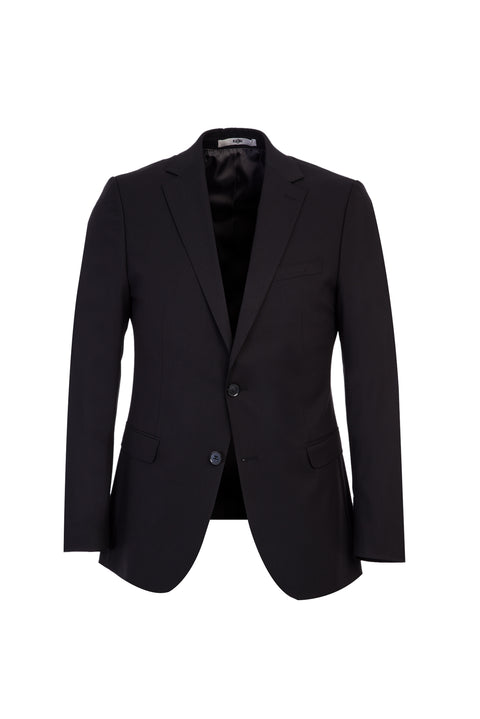 Siyah 7 Drop Slim Fit Dar Kesim Takım Elbise