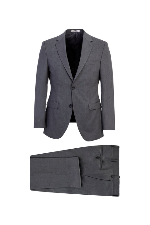 Orta Gri 6 Drop Regular Fit Standart Kesim Takım Elbise