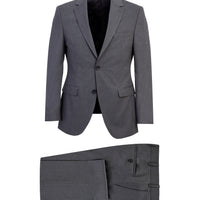 Orta Gri Slim Fit Dar Kesim Takım Elbise