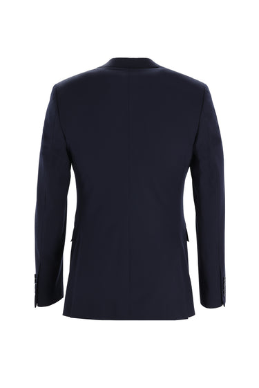 Koyu Lacivert Regular Long Fit Uzun Klasik Kesim Takım Elbise