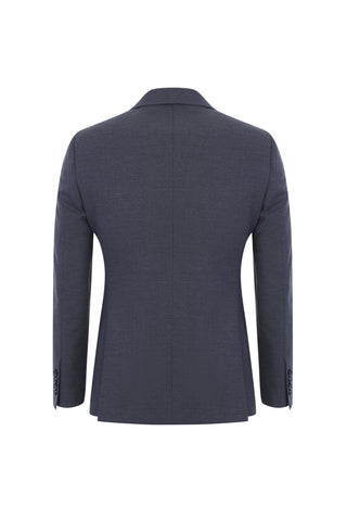  Açık Füme 7 Drop Slim Fit Dar Kesim Yünlü Takım Elbise