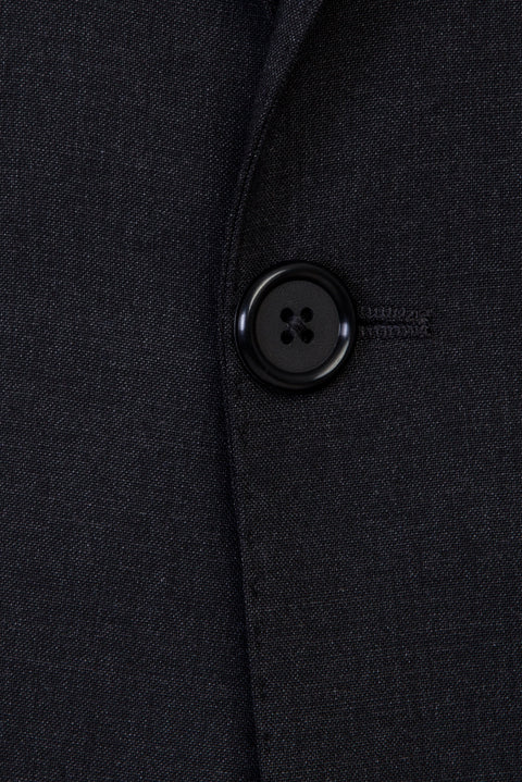 Orta Antrasit 6 Drop Regular Fit Standart Kesim Yünlü Takım Elbise