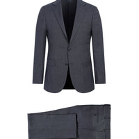 Açık Füme 4 Drop Relaxed Fit Rahat Kesim Yünlü Takım Elbise