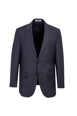  Koyu Füme 4 Drop Relaxed Fit Rahat Kesim Yünlü Takım Elbise