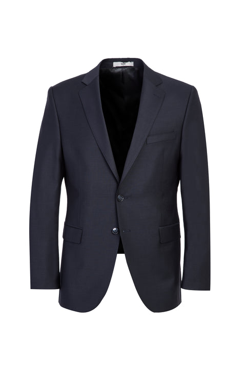 Koyu Füme 4 Drop Relaxed Fit Rahat Kesim Yünlü Takım Elbise