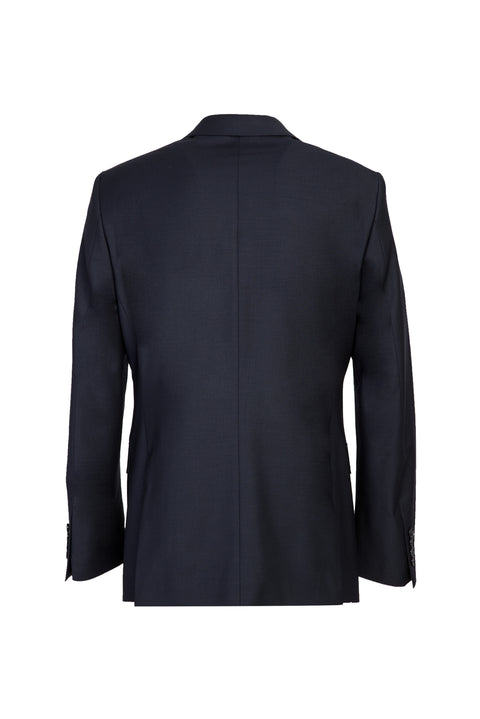 Dark Gray 4-Drop Relaxed Fit Wool Suit