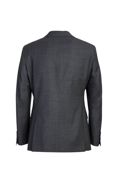 Orta Füme 6 Drop Regular Fit Standart Kesim Yünlü Takım Elbise