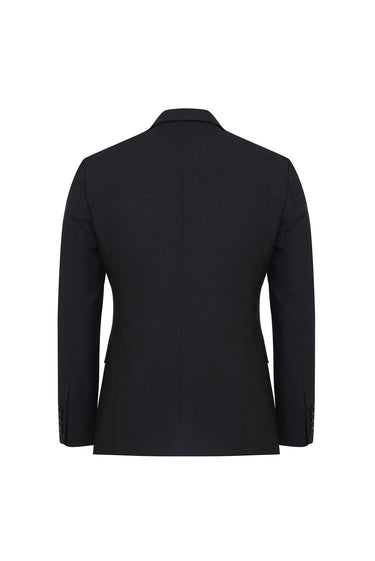 Açık Antrasit Slim Fit Dar Kesim Yünlü Takım Elbise