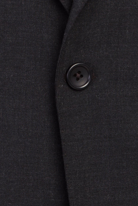 Açık Antrasit 7 Drop Slim Fit Dar Kesim Yünlü Takım Elbise