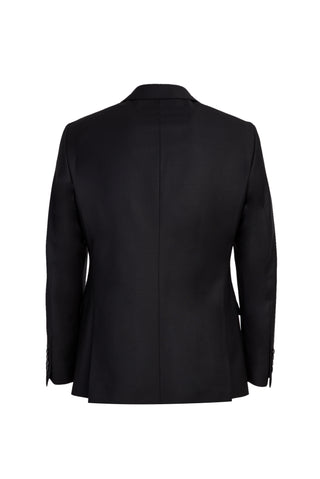  Siyah 6 Drop Regular Fit Standart Kesim Yünlü Takım Elbise