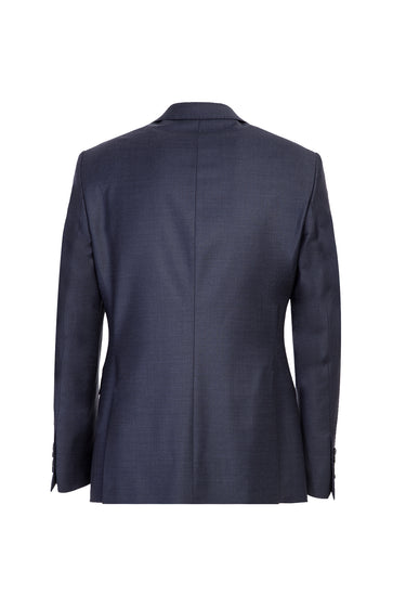 Açık Antrasit Slim Fit Dar Kesim Yünlü Takım Elbise